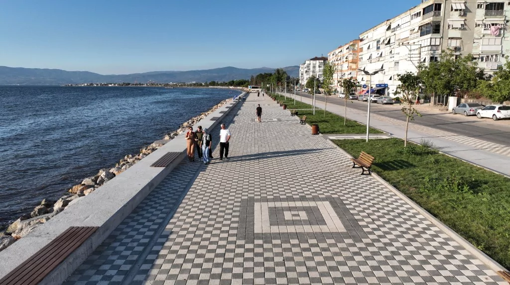 Kurşunlu sahilinde muhteşem dönüşüm