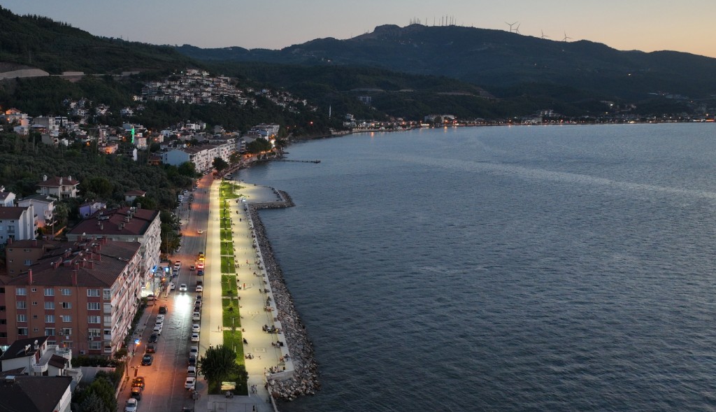 Kurşunlu sahilinde muhteşem dönüşüm