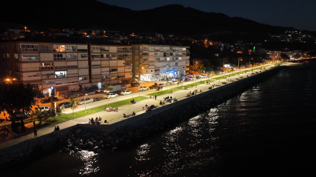 Kurşunlu sahilinde muhteşem dönüşüm