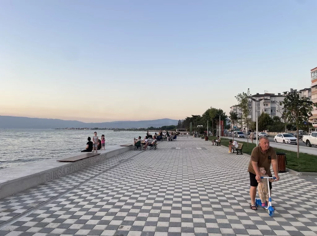 Kurşunlu sahilinde muhteşem dönüşüm