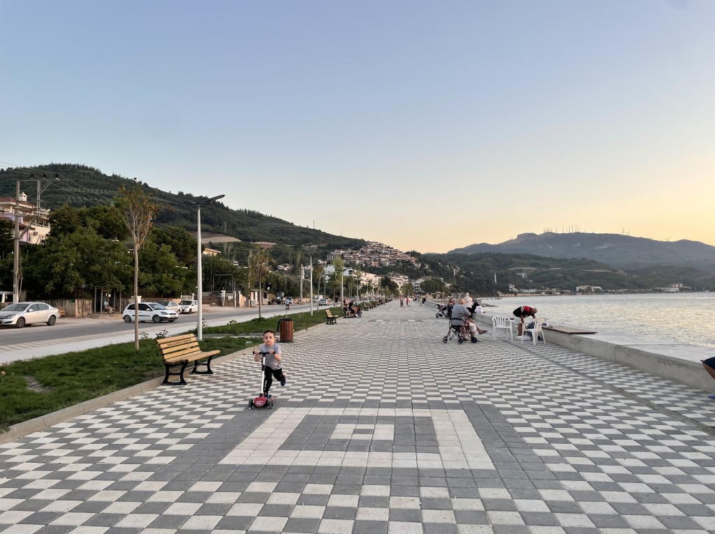 Kurşunlu sahilinde muhteşem dönüşüm