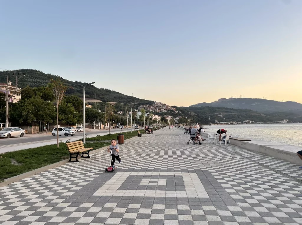 Kurşunlu sahilinde muhteşem dönüşüm