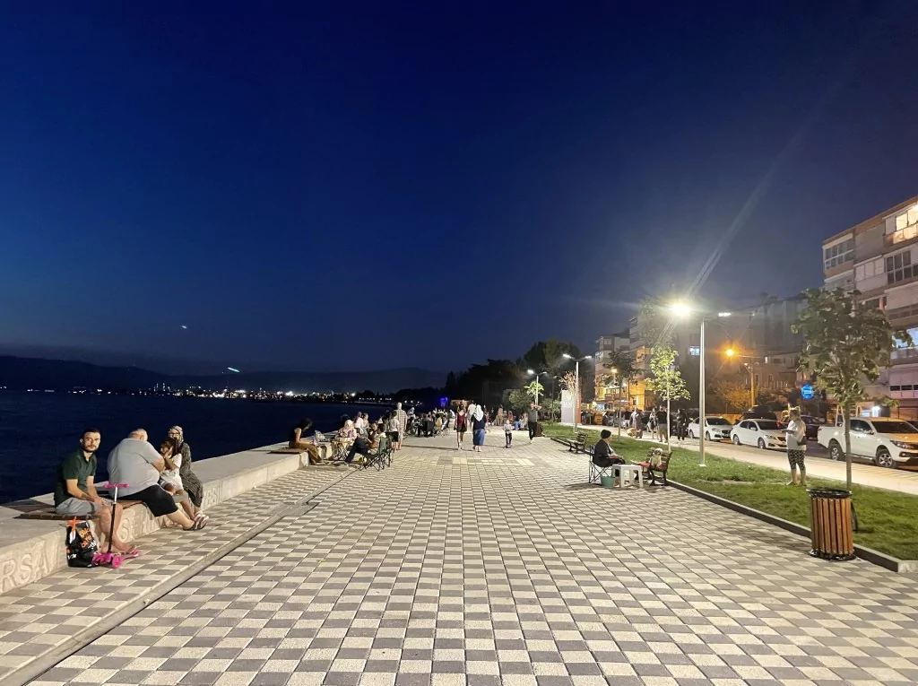 Kurşunlu sahilinde muhteşem dönüşüm