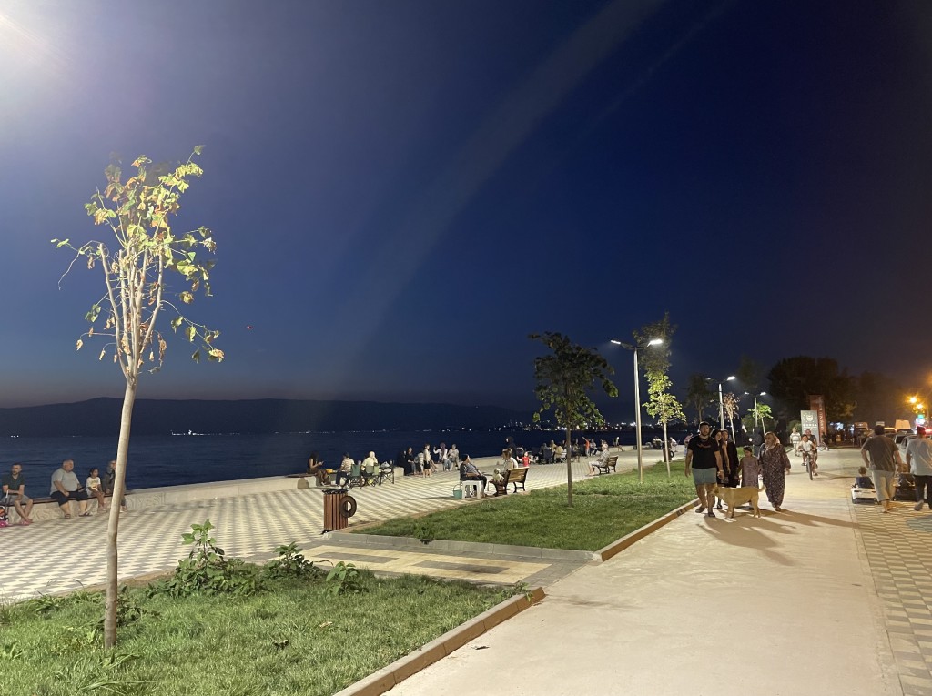 Kurşunlu sahilinde muhteşem dönüşüm