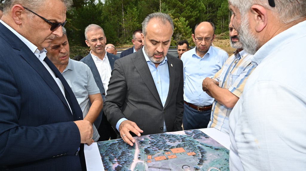 Bursalı gençler için yeni kamp alanı