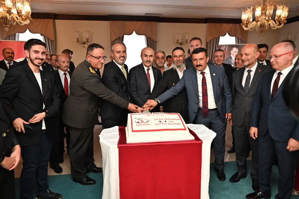 Bursa'da 'Zafer' coşkusu