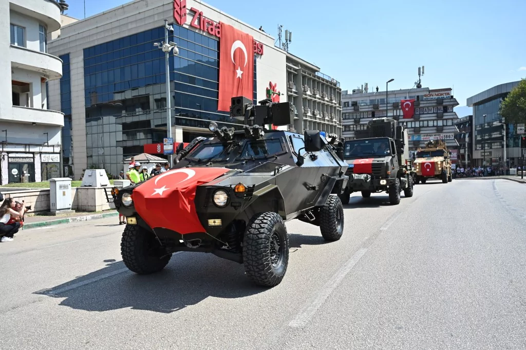 Bursa'da 'Zafer' coşkusu
