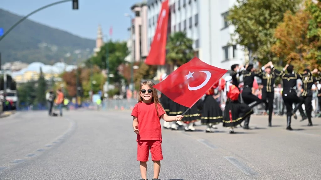 Bursa'da 'Zafer' coşkusu