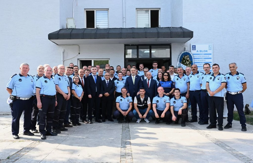 Başkan Aktaş'tan zabıtaya moral ziyareti