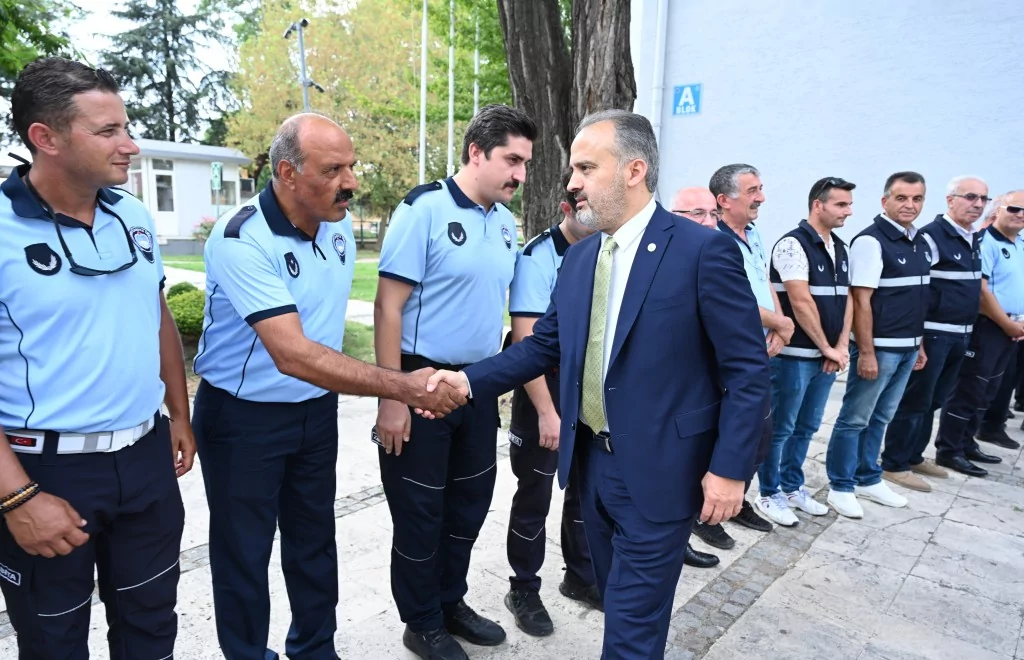 Başkan Aktaş'tan zabıtaya moral ziyareti