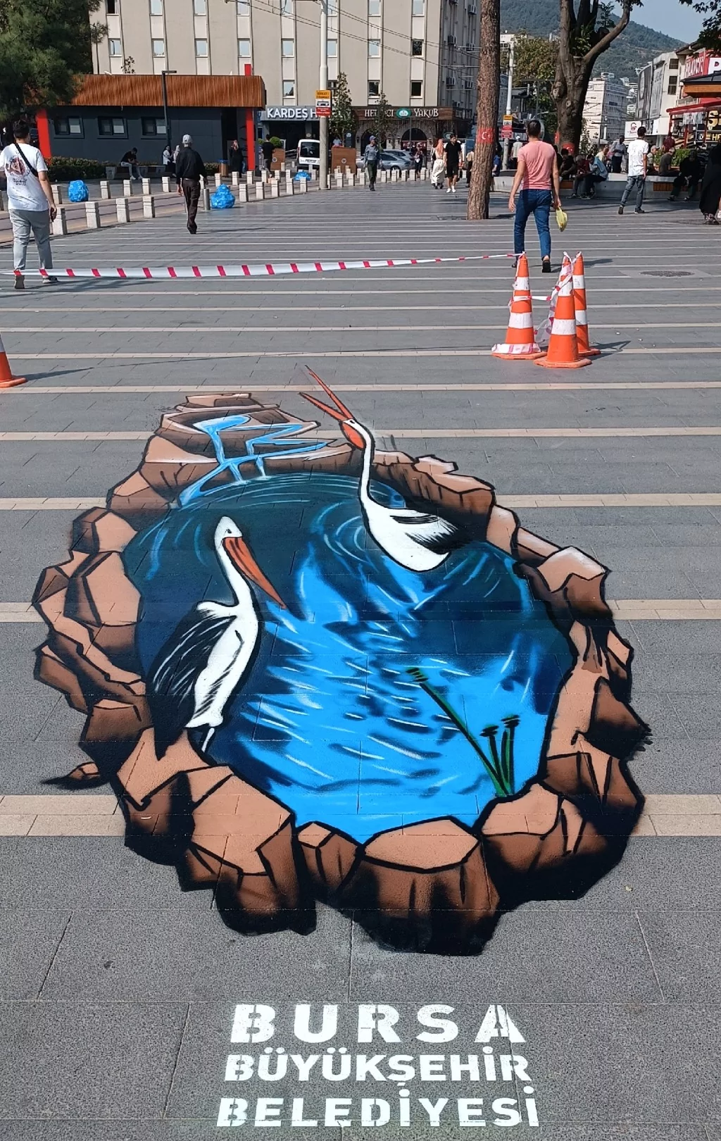 Büyükşehir, sokak sanatında boyut değiştirdi