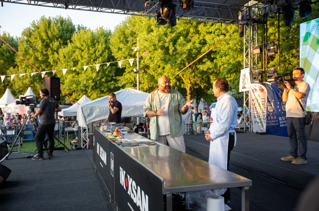 Gastronomi festivaline 3 günde 500 bin ziyaretçi