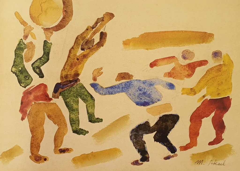 Malik Aksel tablosu, '100 yılın 100 Eseri'nde