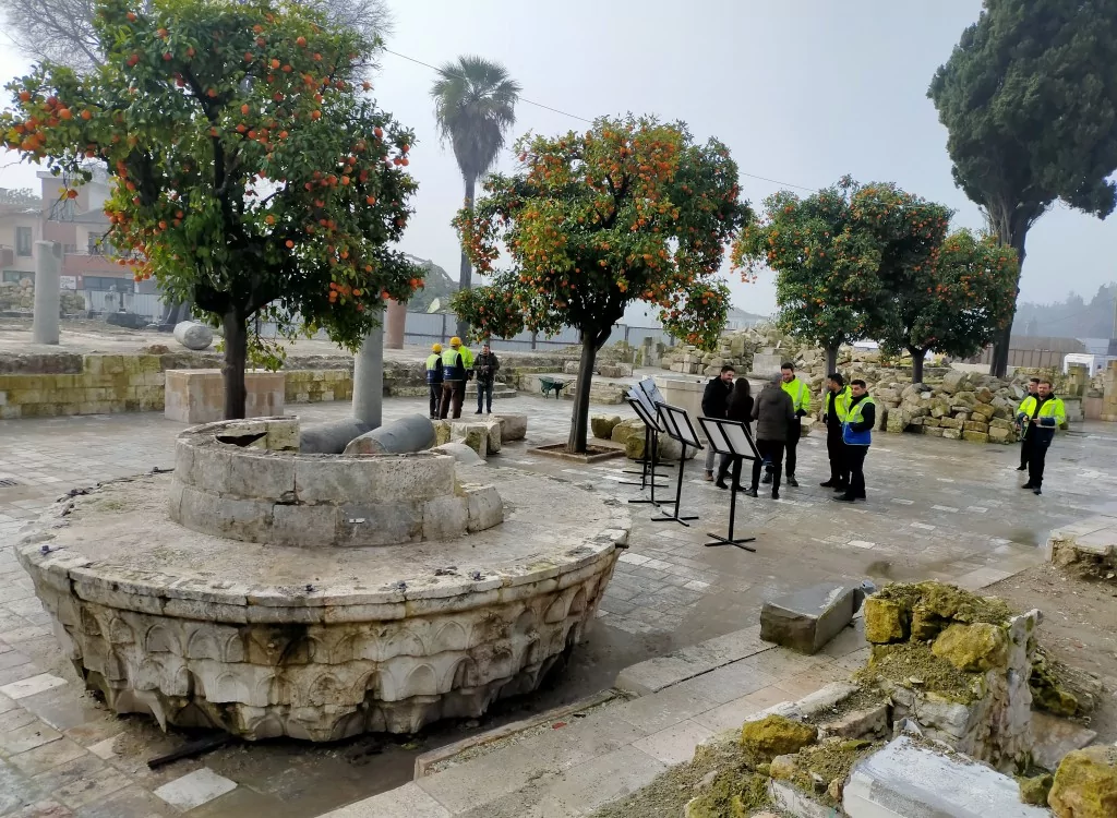 Antakya Ulu Cami'de enkaz kaldırıldı