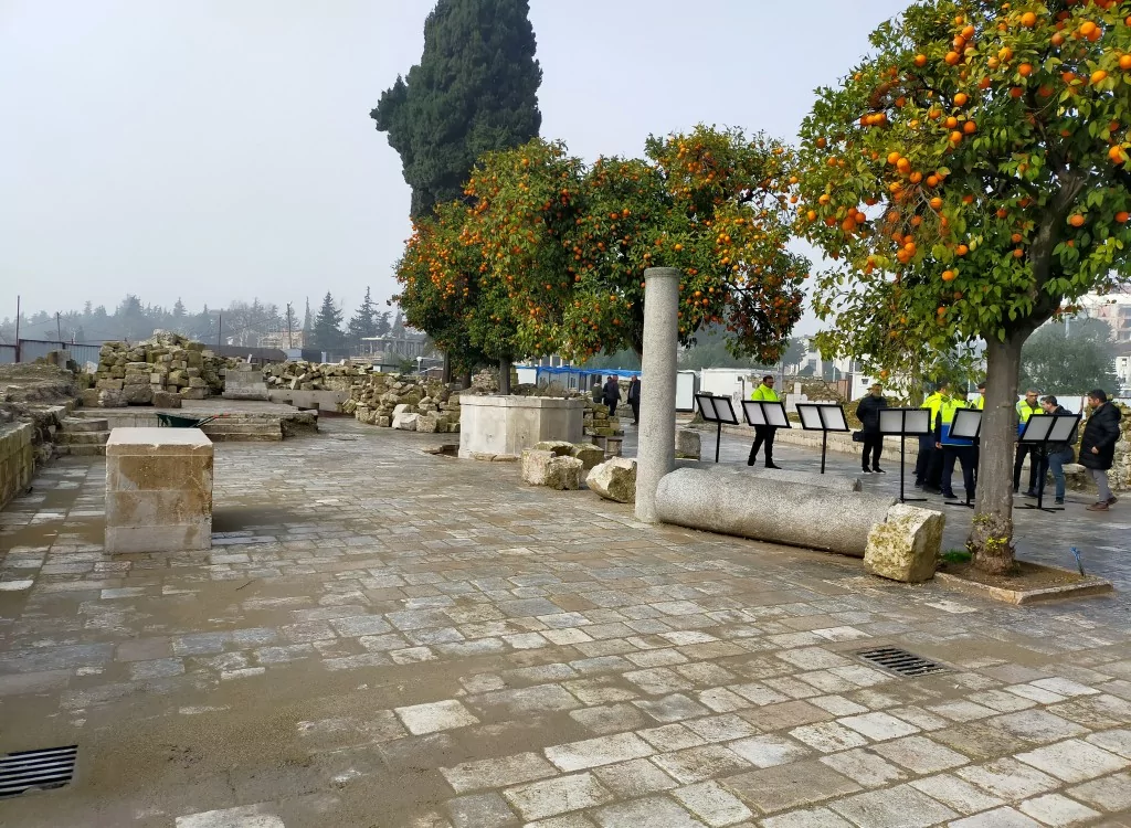 Antakya Ulu Cami'de enkaz kaldırıldı