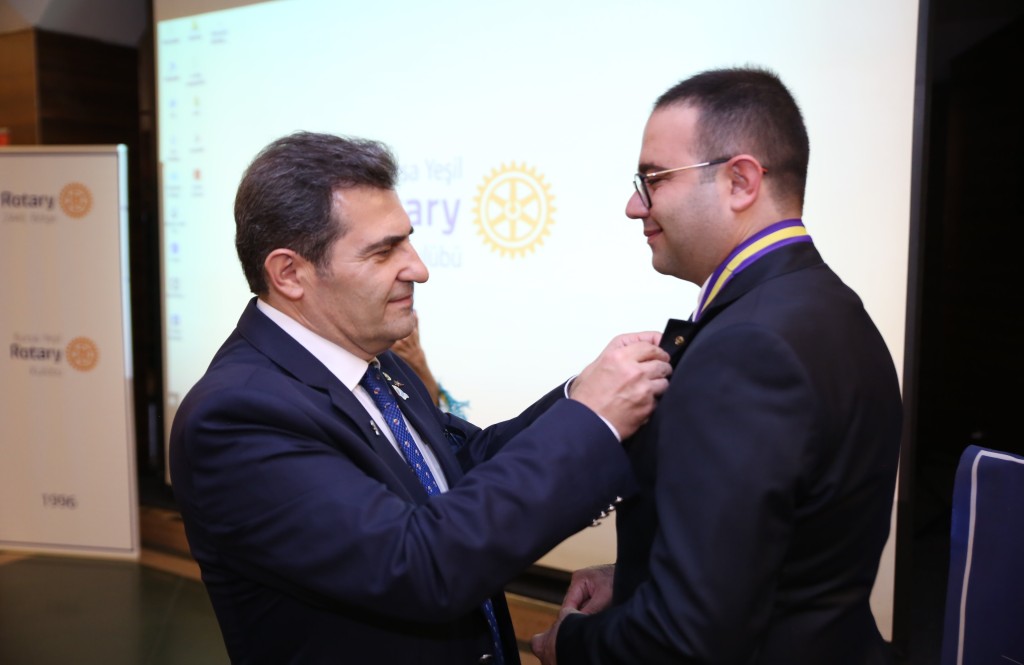 Bursa Yeşil Rotary'de Mustafa Gürkan Midilliç Dönemi