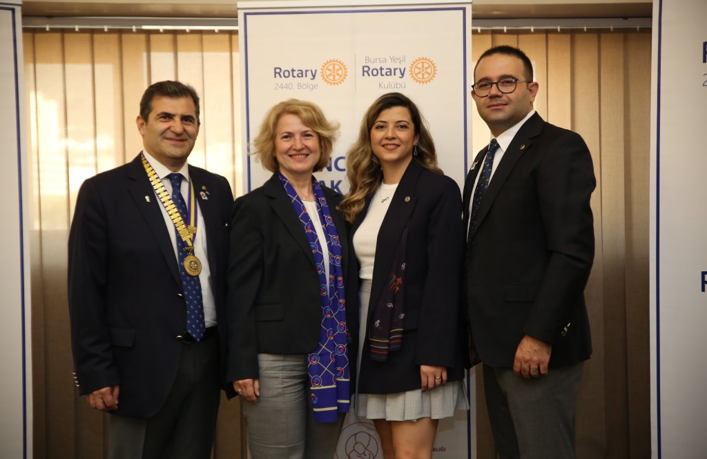 Bursa Yeşil Rotary'de Mustafa Gürkan Midilliç Dönemi