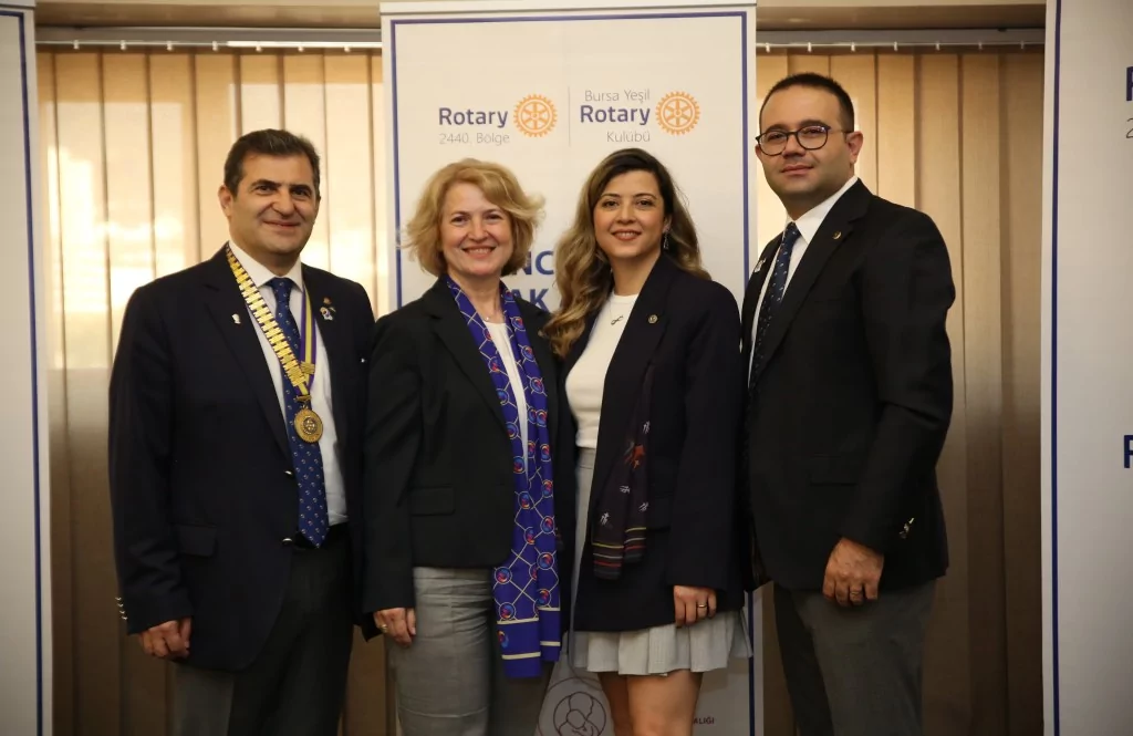 Bursa Yeşil Rotary'de Mustafa Gürkan Midilliç Dönemi