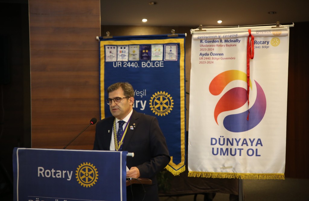Bursa Yeşil Rotary'de Mustafa Gürkan Midilliç Dönemi