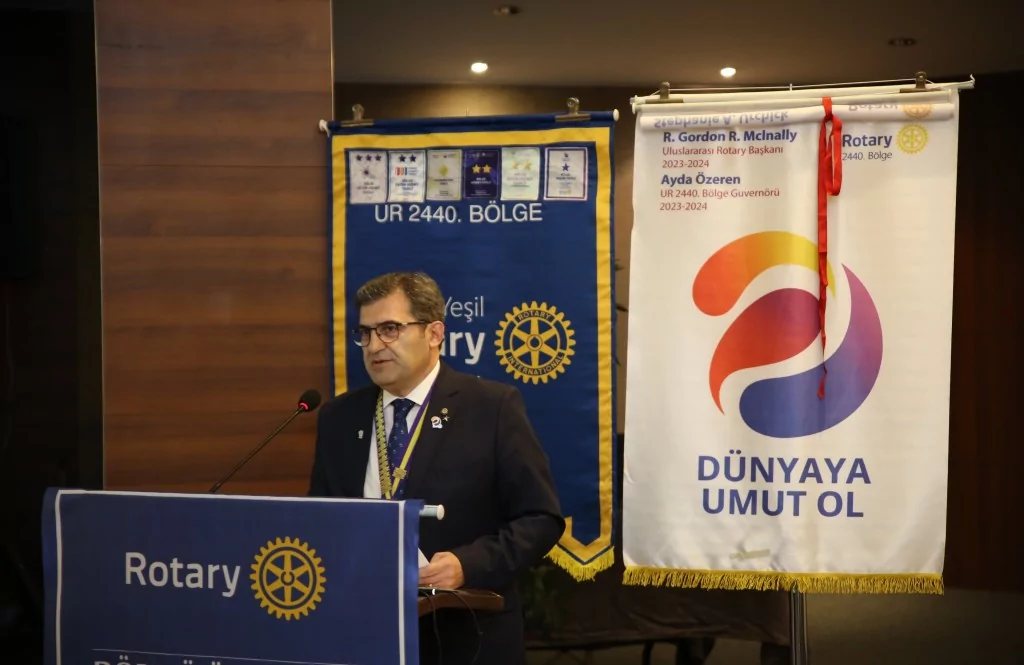 Bursa Yeşil Rotary'de Mustafa Gürkan Midilliç Dönemi