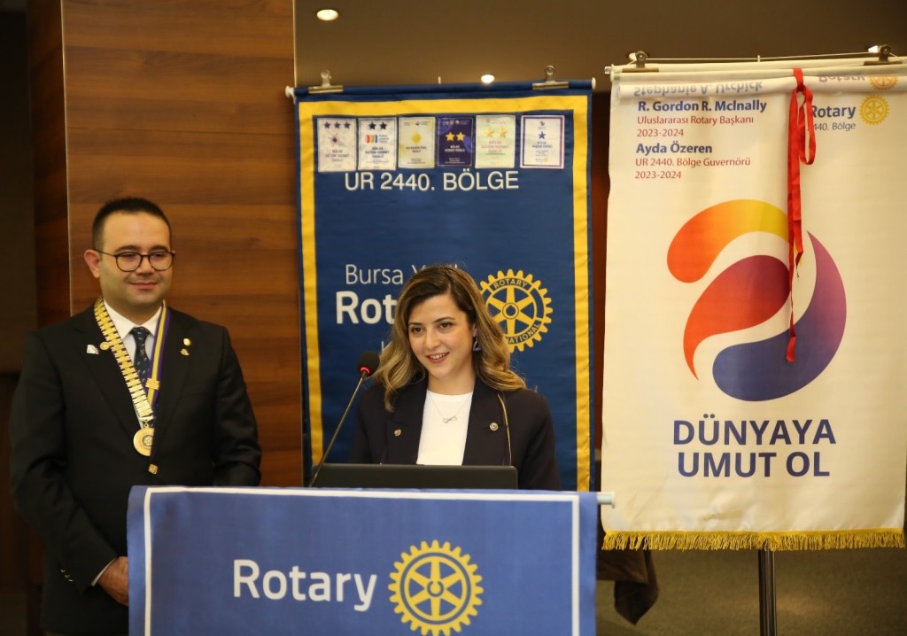Bursa Yeşil Rotary'de Mustafa Gürkan Midilliç Dönemi