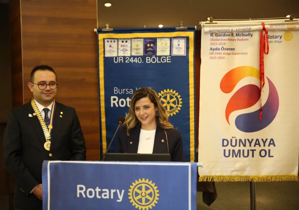 Bursa Yeşil Rotary'de Mustafa Gürkan Midilliç Dönemi