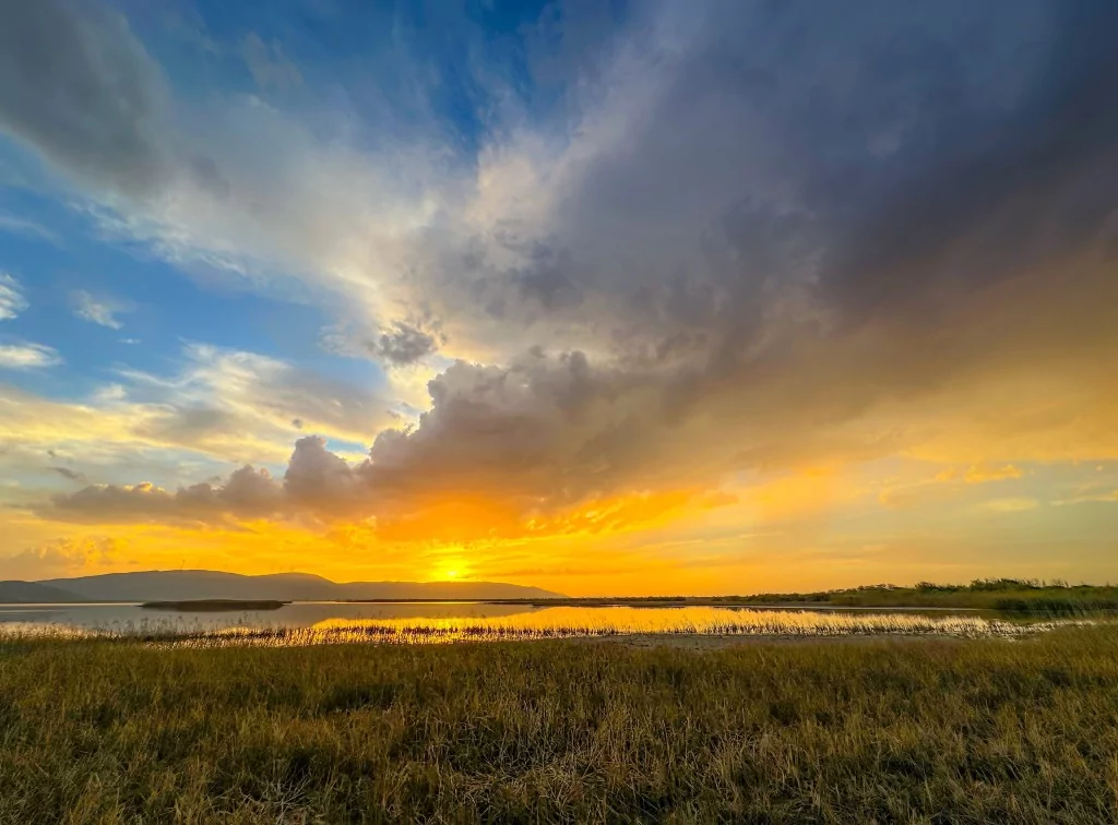 Bursa semalarında bulutlardan görsel şölen