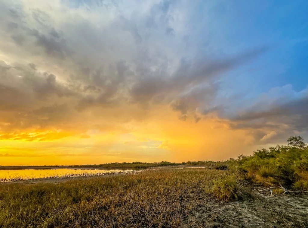 Bursa semalarında bulutlardan görsel şölen