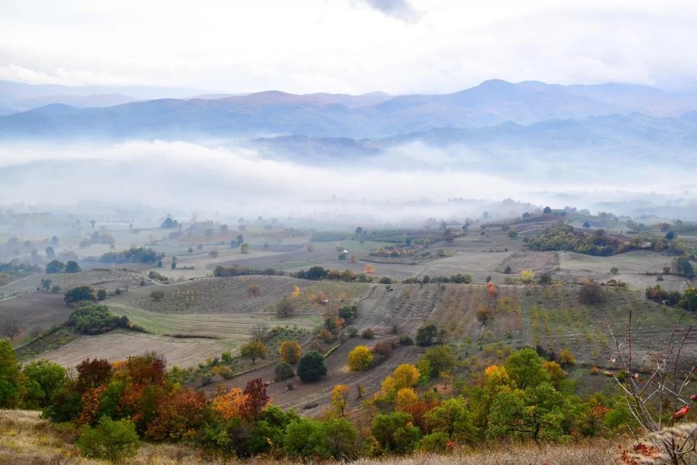 Bursa'da sonbaharın renkleri büyüledi