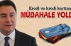 Kredi kartına müdahale yolda