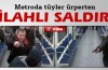 Metroda ırkçı dehşet!