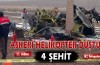 Askeri helikopter düştü:4 şehit