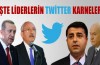 Liderleri en çok re-tweet edilen tweetleri