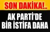 AK Parti'den bir istifa daha