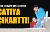 Aşk çatıya çıkarttı