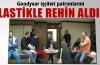 Goodyear işçileri patronlarını lastikle rehin aldı