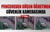 Pencereden düşen öğretmen güvenlik kamerasında