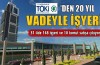 TOKİ'den Bursa'da 20 yıl vadeli işyeri satışı
