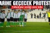 Spor tarihine geçecek protesto