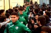 Bursaspor taraftarı sevgilisiyle buluştu