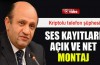 Ses kayıtları açık ve net montaj