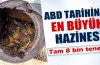 Talihli çiftin bahçesinden 8 teneke altın çıktı