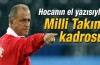 Fatih Terim'in el yazısıyla Milli Takım'ın ilk 11'i 