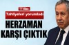 Bülent Arınç: 'Uzun tutukluluğa her zaman karşı çıktık'