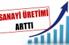 Sanayi üretimi arttı