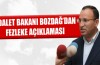 Bekir Bozdağ'dan fezleke açıklaması