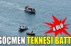 Bodrum’da göçmen teknesi battı: 4 ölü