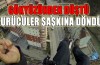 Gökyüzünden düştü, sürücüler şaşkına döndü