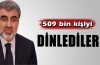 Yıldız: "Türkiye’de 509 bin kişiyi dinlediler"