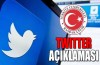 Başbakanlık’tan 'Twitter' açıklaması
